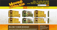 Desktop Screenshot of moorebeverage.com